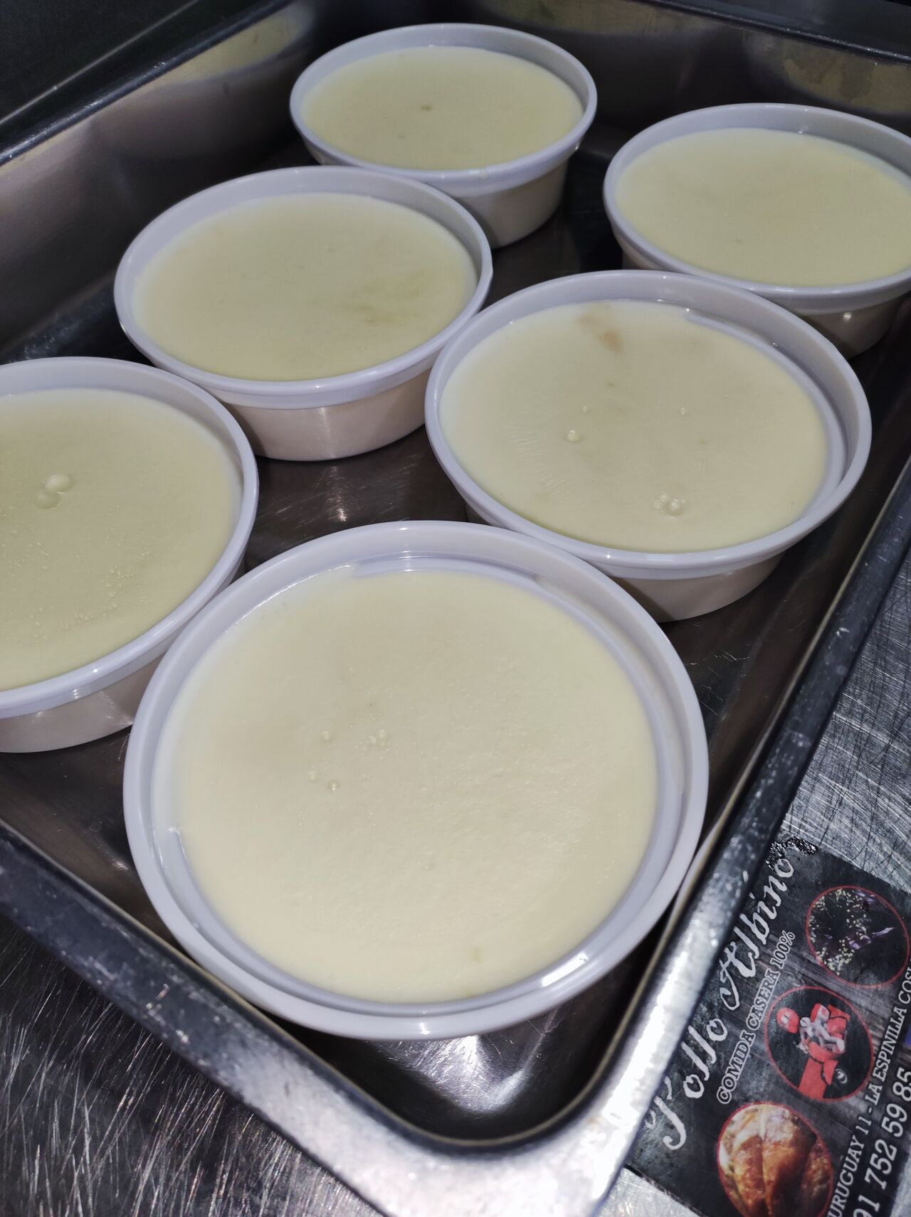 Flan de queso apto para celíacos