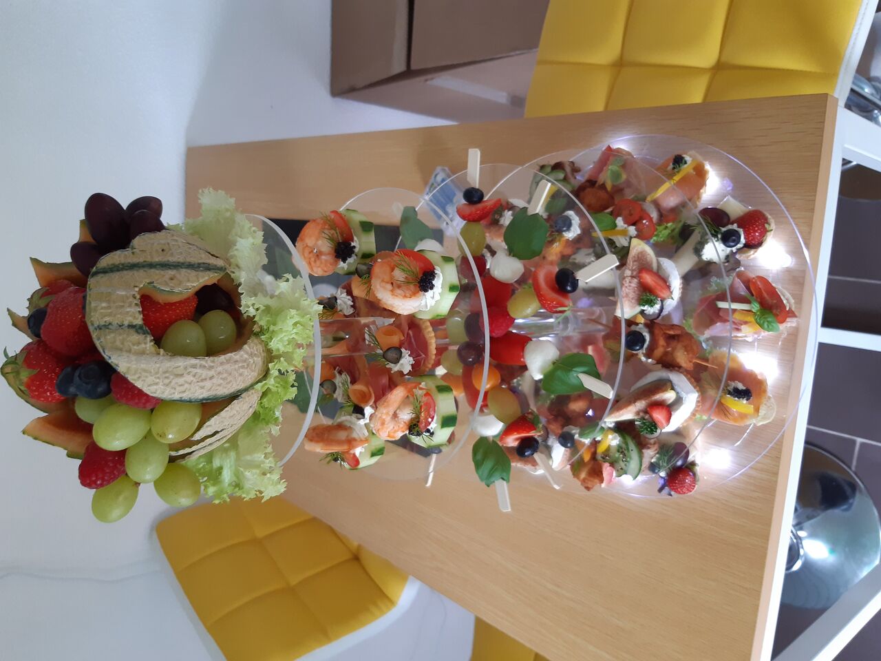 kleine Finger-Food-Etagere