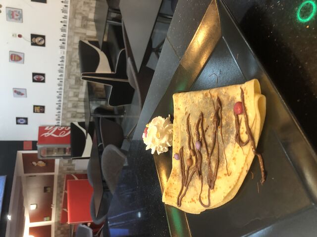 Crêpes Nutella smarties
