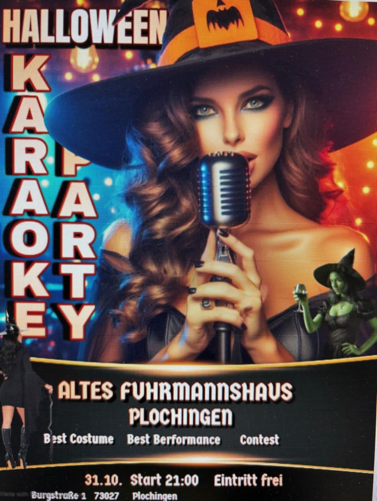 Halloween Karaoke Night