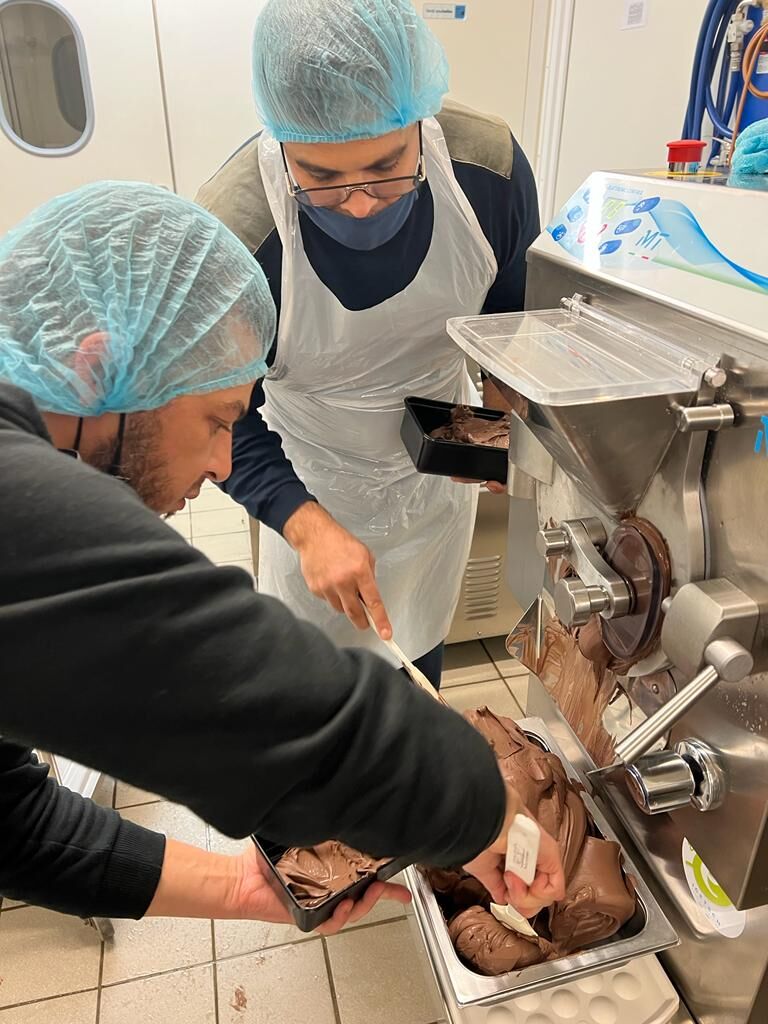 le chocolat est prêt 