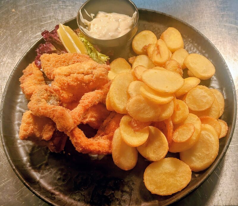 Fisch and Chips nach Feldner Art