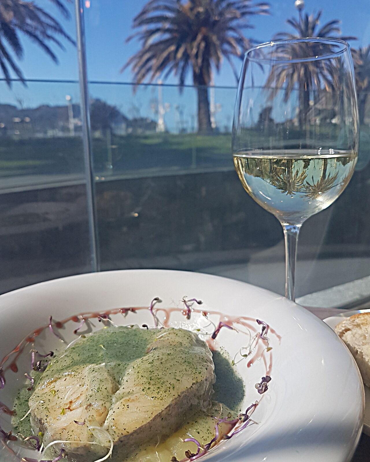 Merluza en salsa verde.