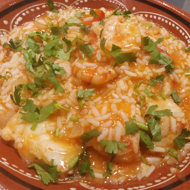 Arroz de Tamboril com Camarão