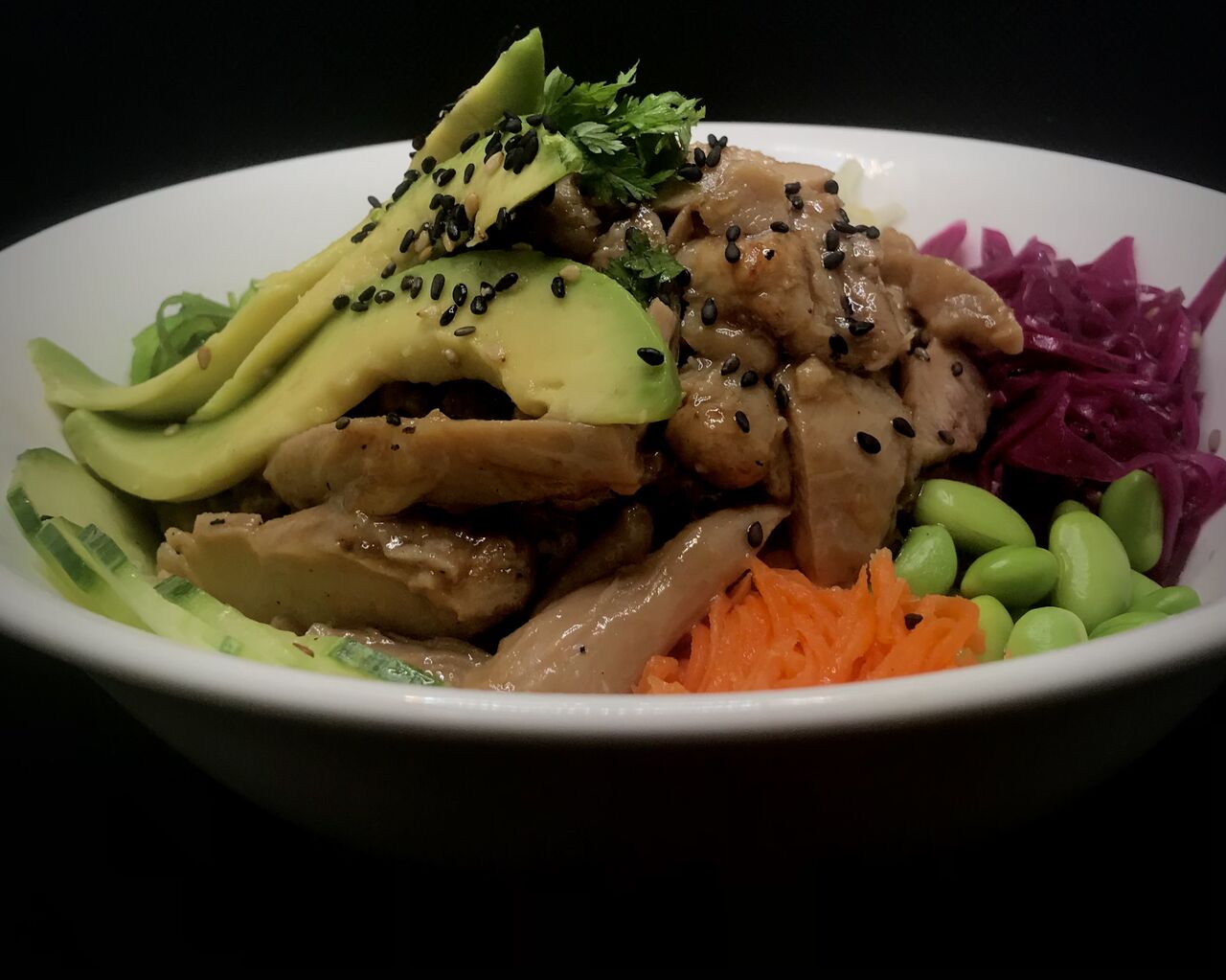 Poké poulet