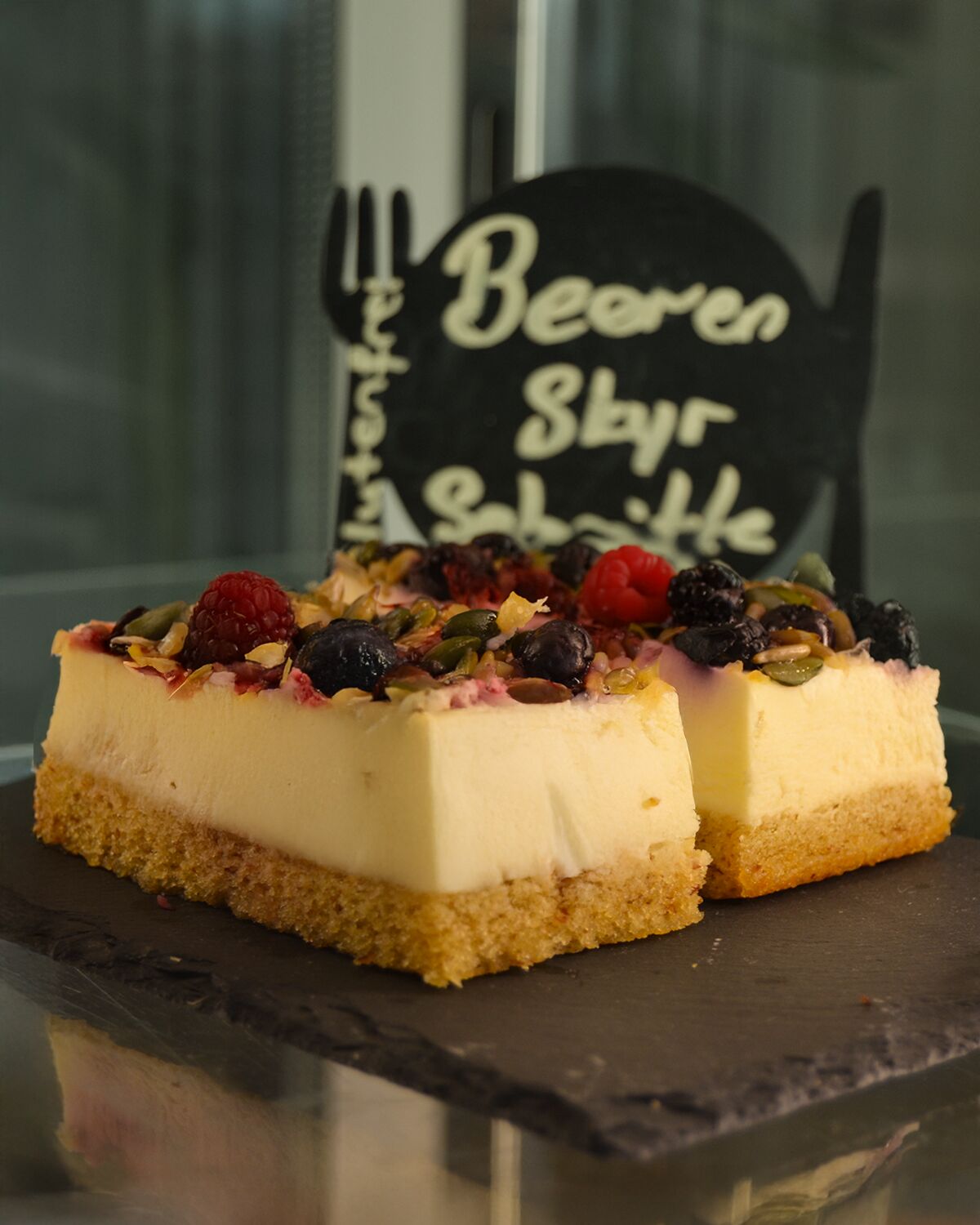 Beeren Schnitte Glutenfrei