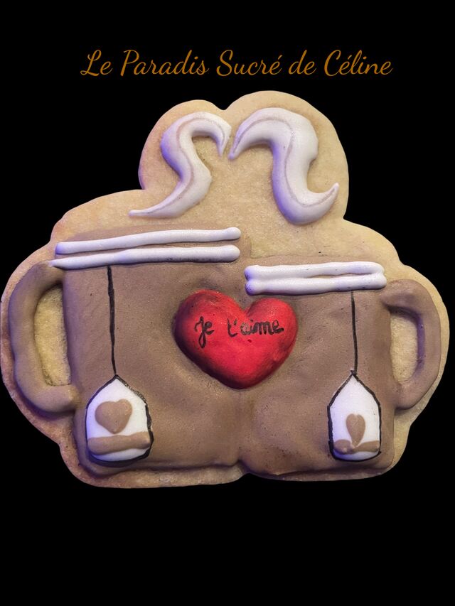 Sablé vanille et glaçage royale