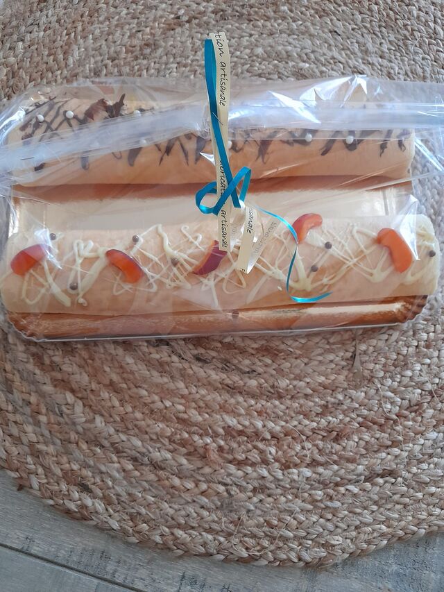 Roulé Abricot et Chocolat