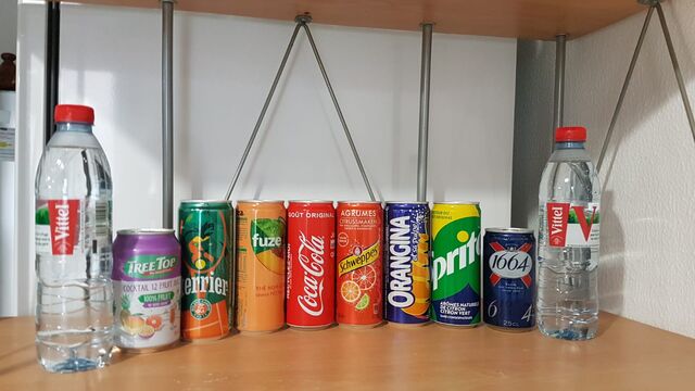 Nos boissons à emporter.