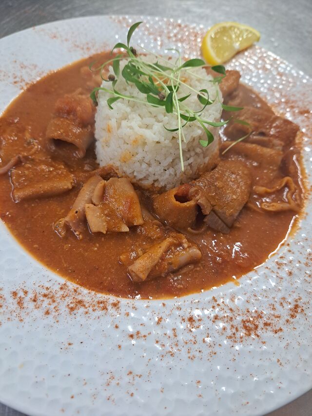 Chipirons à l'armoricaine