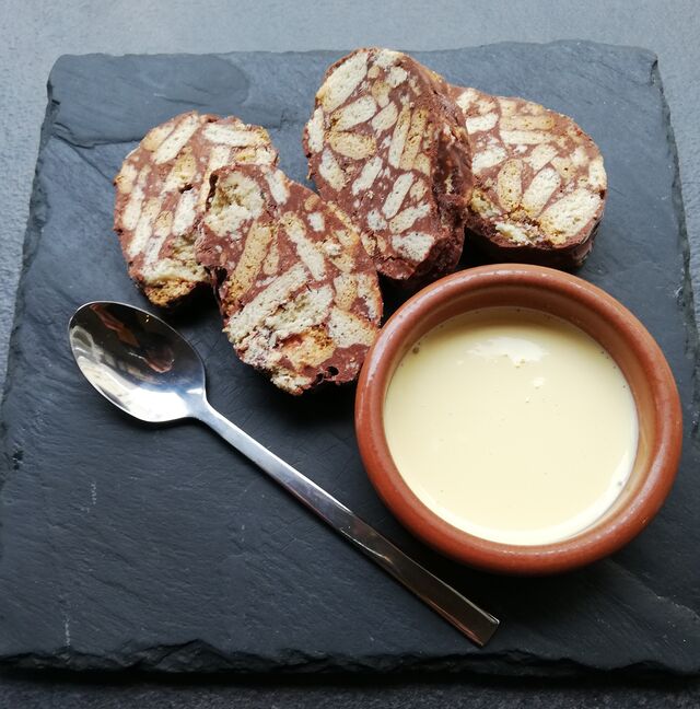 Salame au chocolat