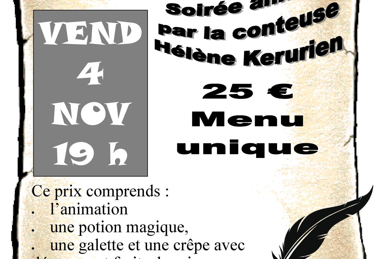 SOIRÉE CONTES ET LEGENDES