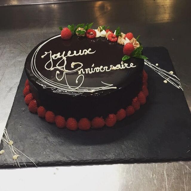 Entremets Chocolat Framboise