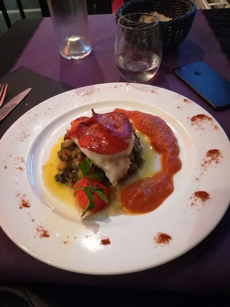 Filet de lieu jaune au chorizo