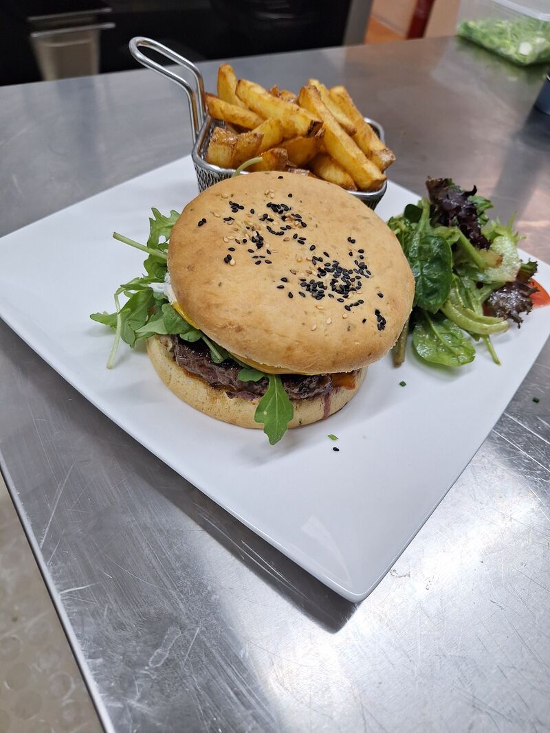 Burger du Chef avec son Pain Maison