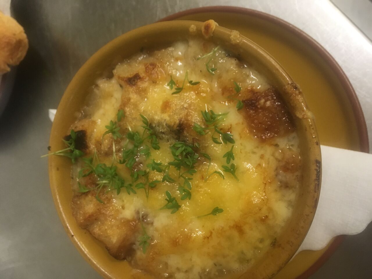 Französische Zwiebelsuppe 