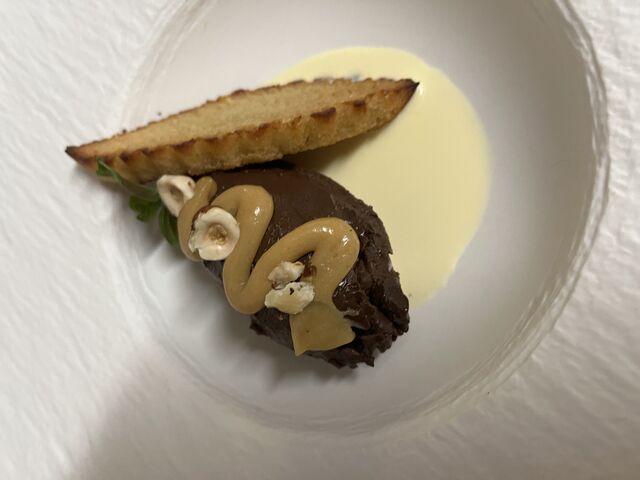 Financier chocolat-tonka et noisettes 