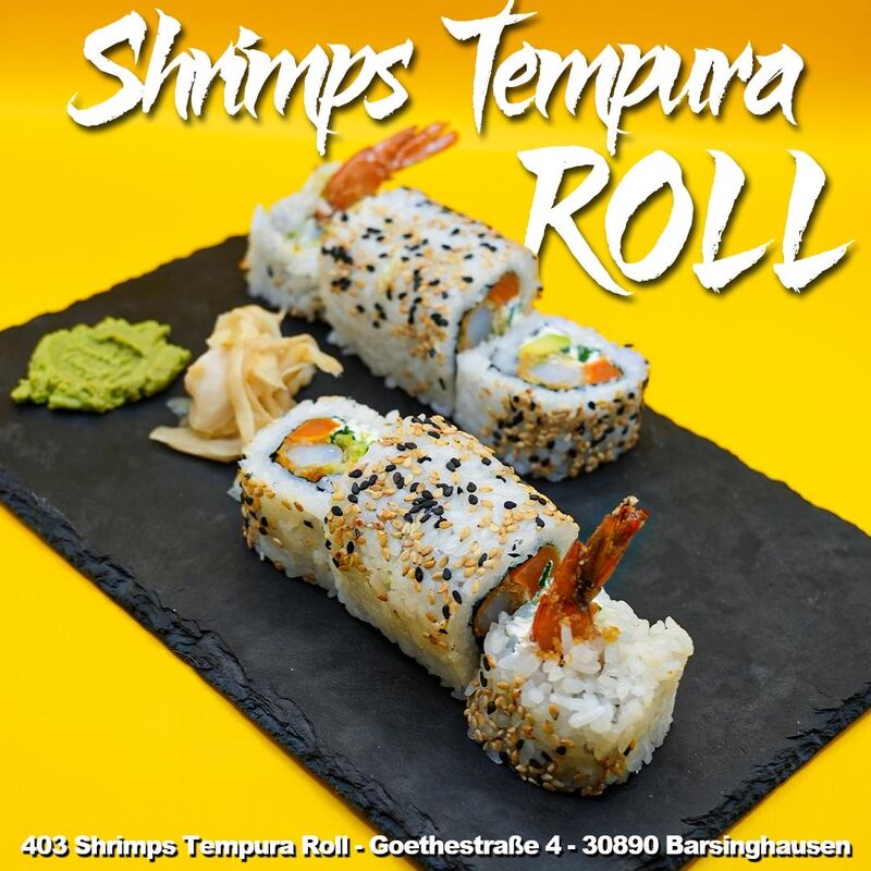 403 Shrimps Tempura Roll 