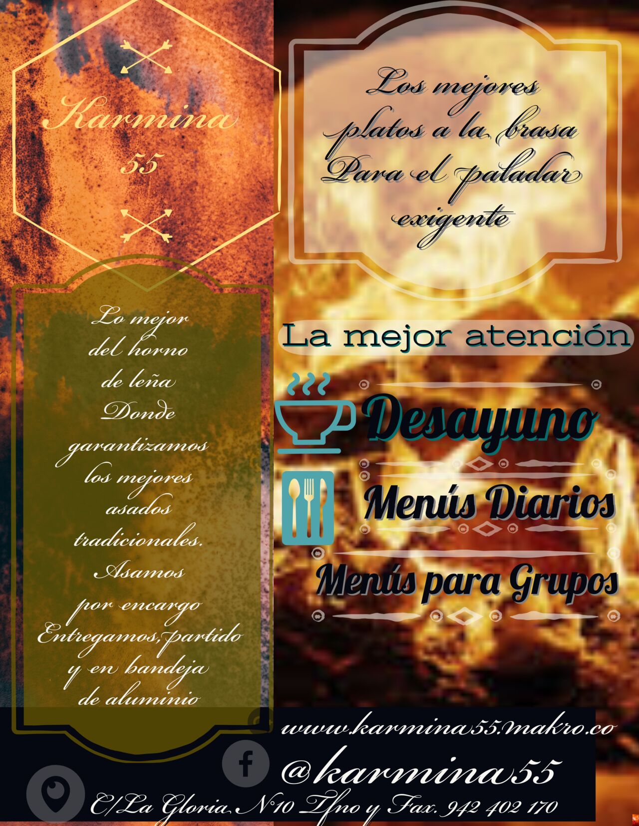 Karmina 55
Autenticas recetas Familiar que años tras años fueron innovando y ajustándose al más exigente paladar..!!