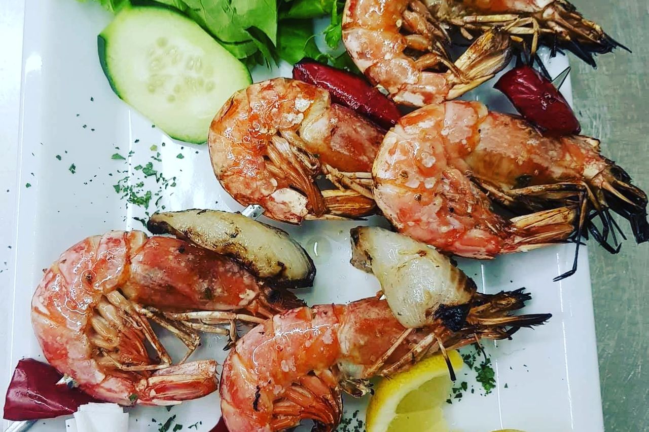 Prawns Kebab