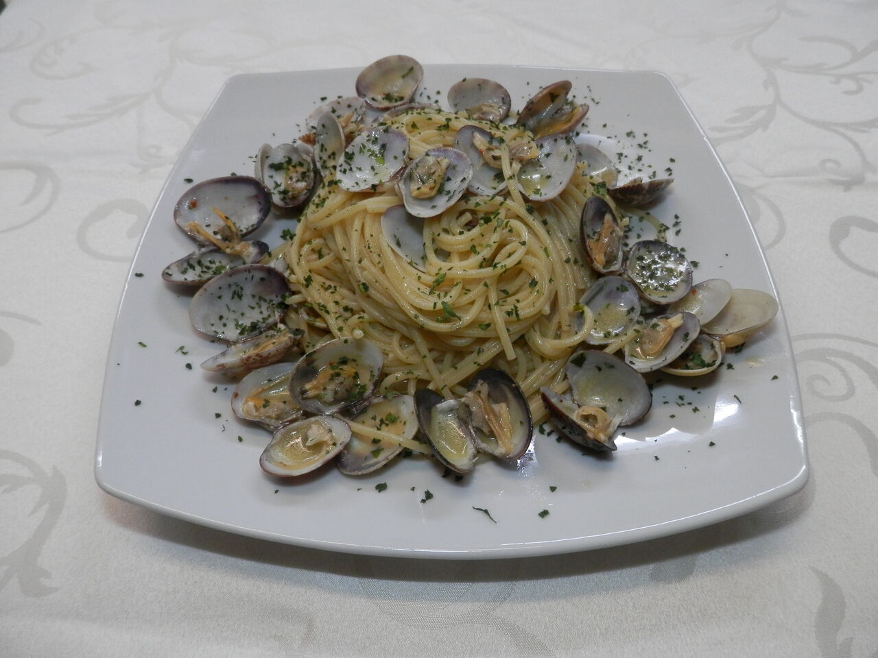 Spaghetti alle vongole veraci