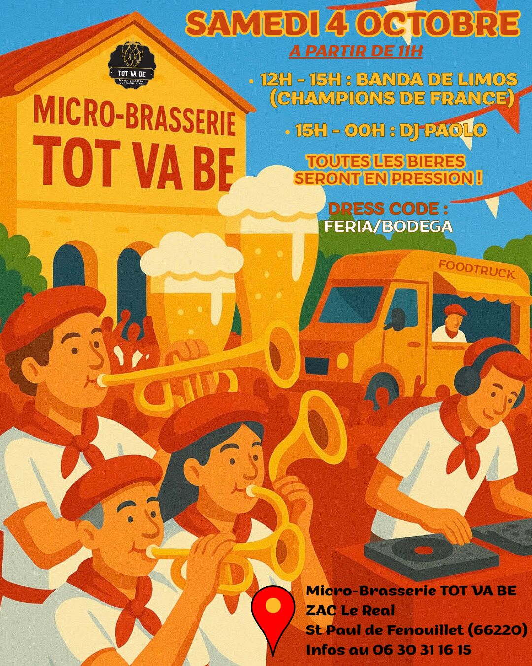 2 ans de la Micro-Brasserie TOT VA BE