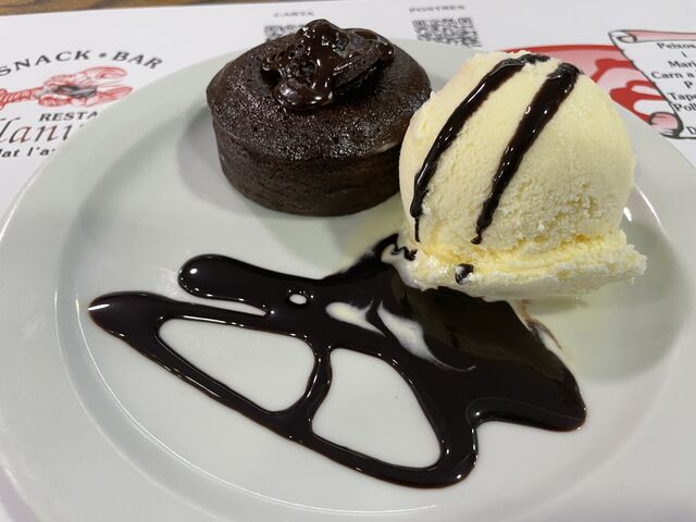 Coulant de chocolate 