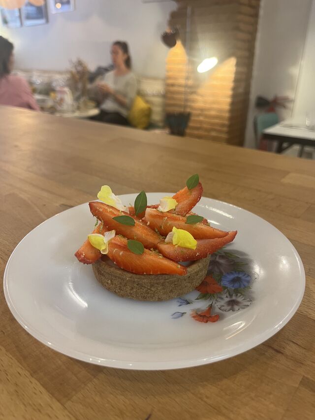 Tartelette aux fraises 