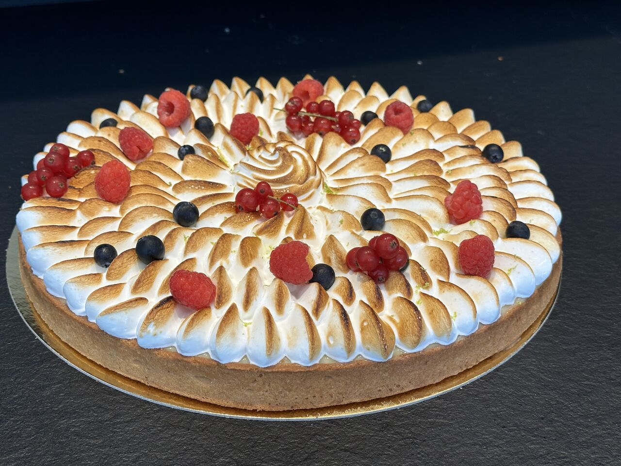 Tarte au citron meringuée