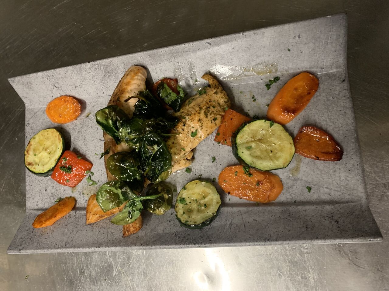 Lachs vom Grill