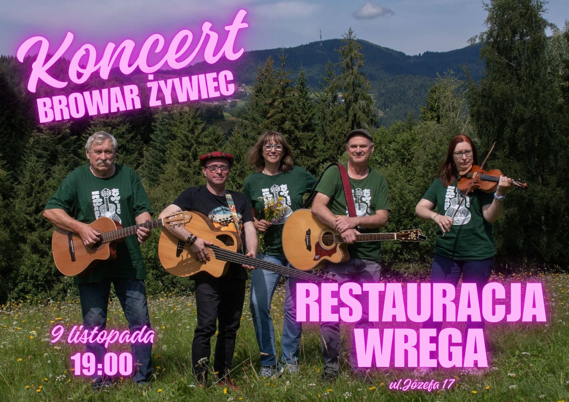 Koncert zespołu Browar Żywiec