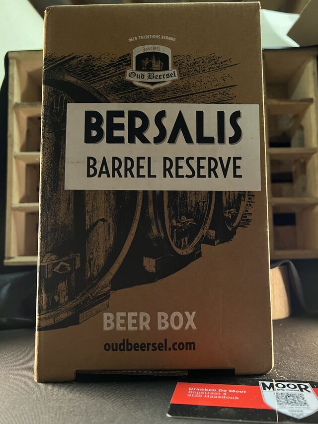 Oud Beersel Beer Box Bersalis barrel reserve