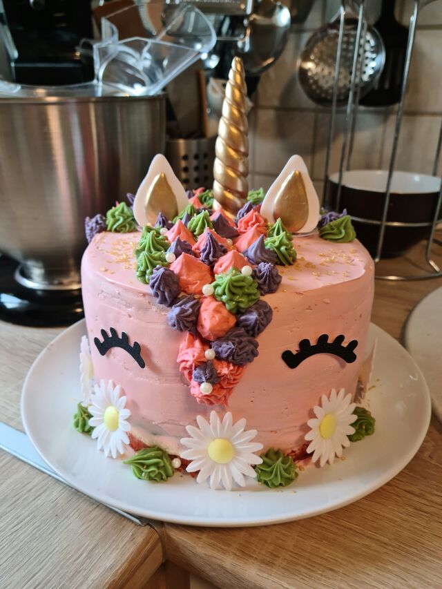Einhorn Torte 