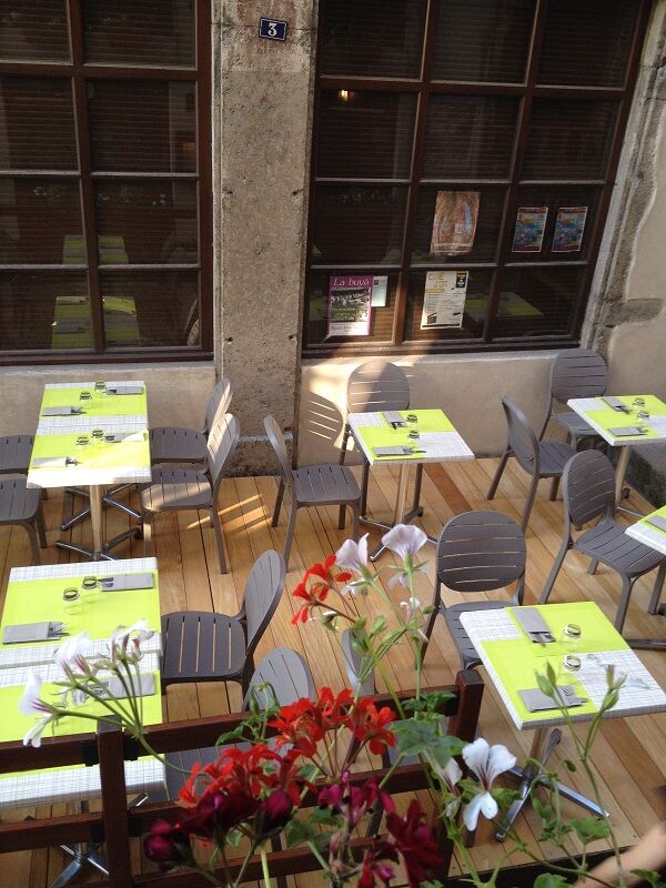 Notre terrasse d'été