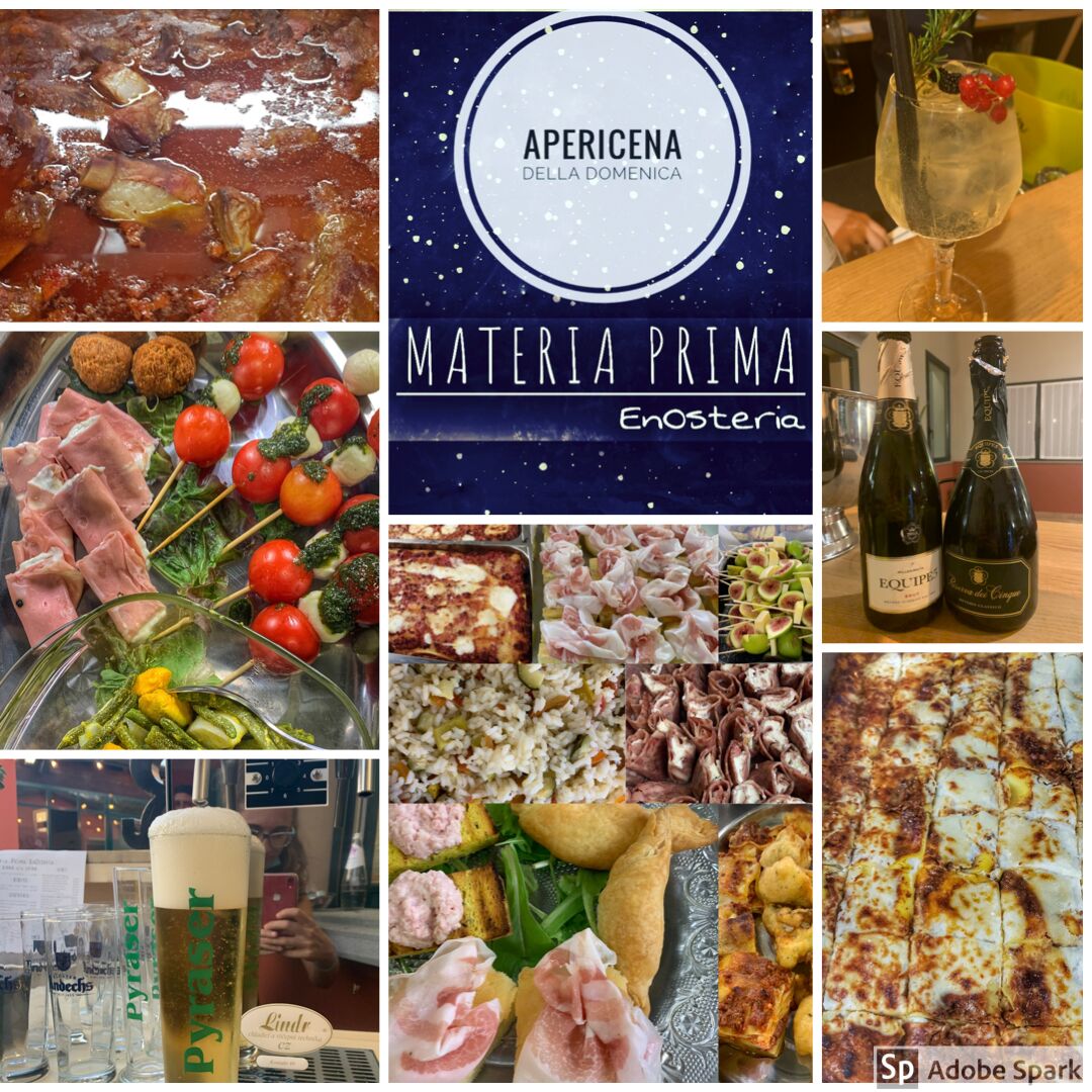 Alla Domenica sera: AperiCena Materia Prima