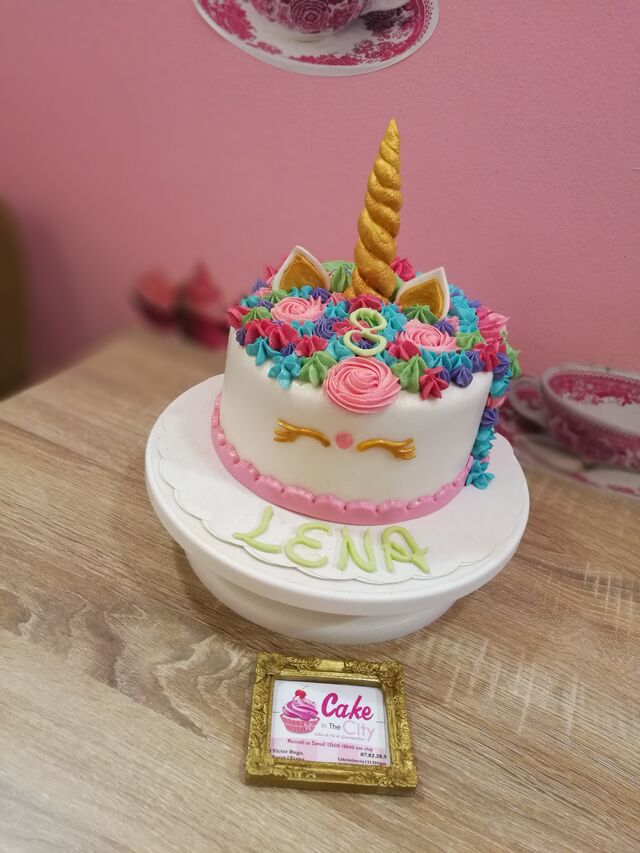Gâteau Licorne pour les 8 ans de Lena