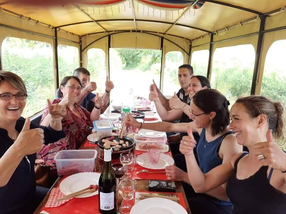 Roulotte Plancha en famille, ça fait du bien.