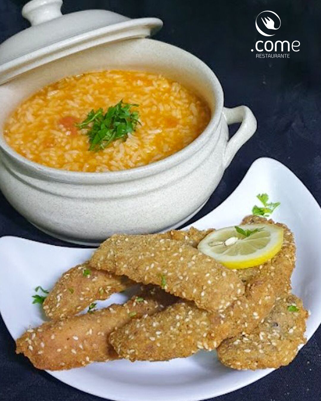 Filetes de Polvo Panados