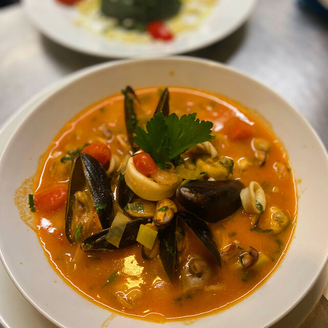 Unsere Fischsuppe 🐟 🦐