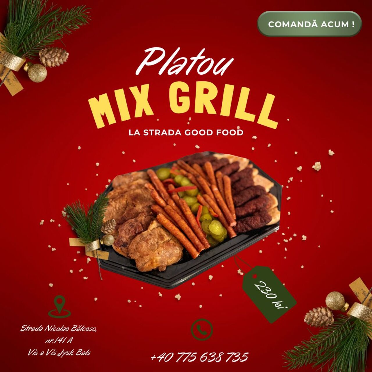 🍽️ Catering pentru petreceri – La Strada