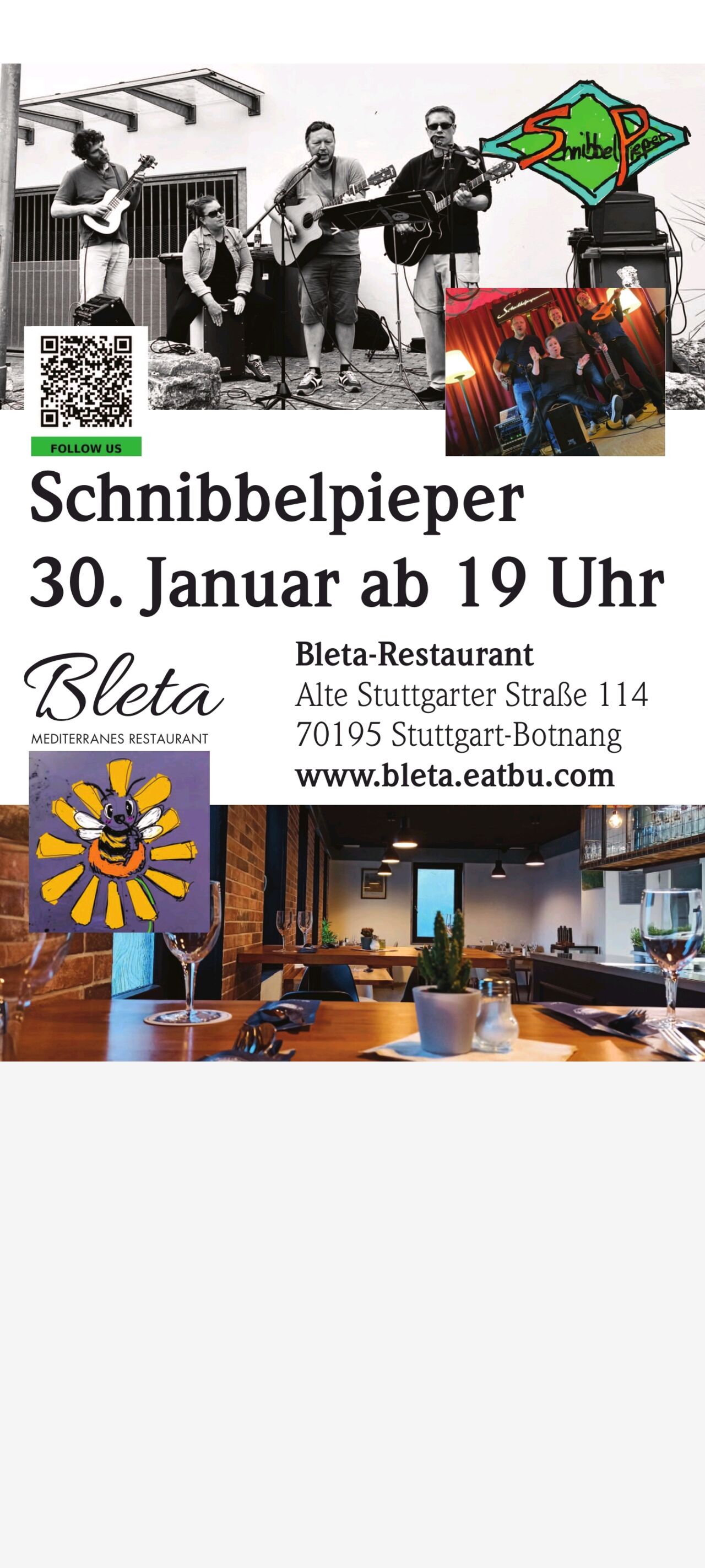Live Musik am 30 Januar