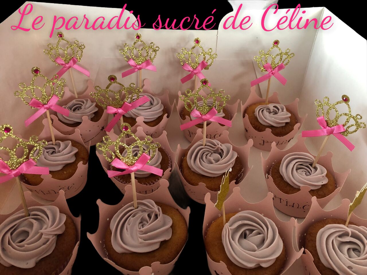 Cupcakes aux fruits rouges et crème au beurre