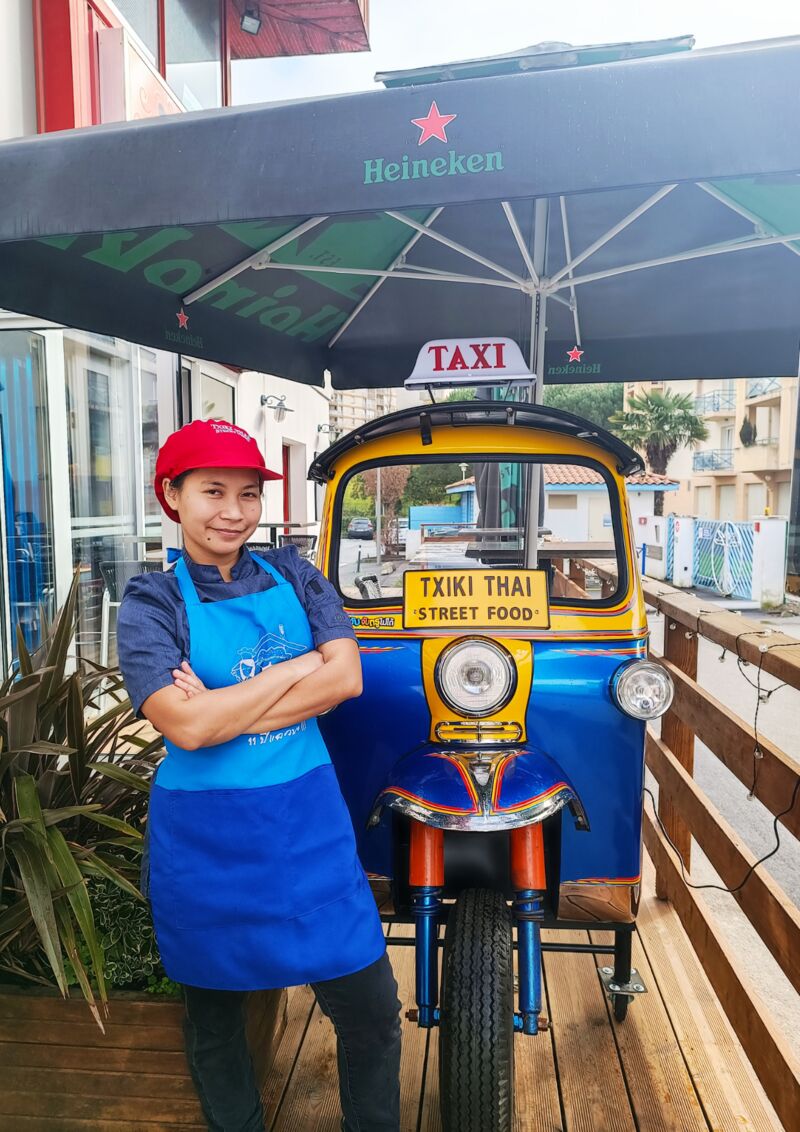 Beau, la Cheffe du Txiki Thaï
Vous propose une cuisine pleine de saveurs et d'authenticité.
