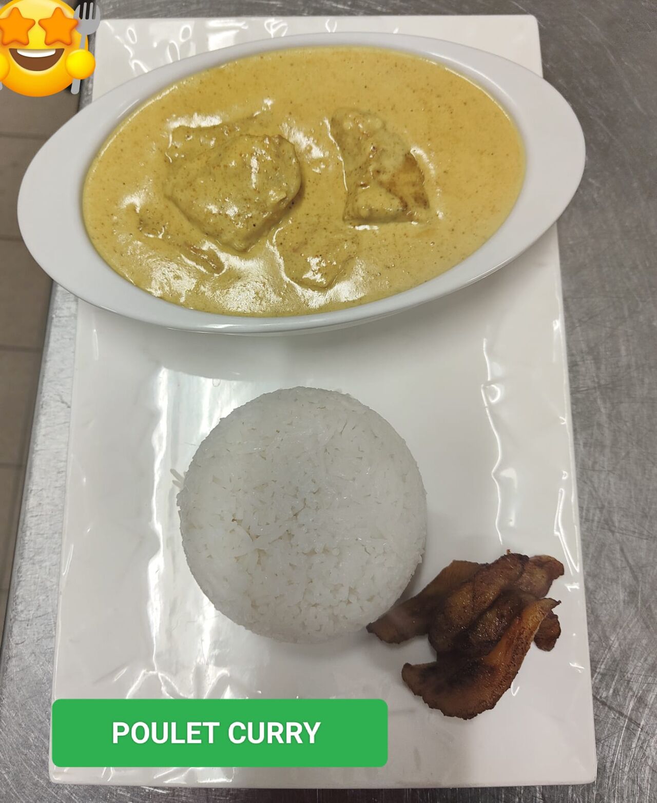 Notre Poulet Curry