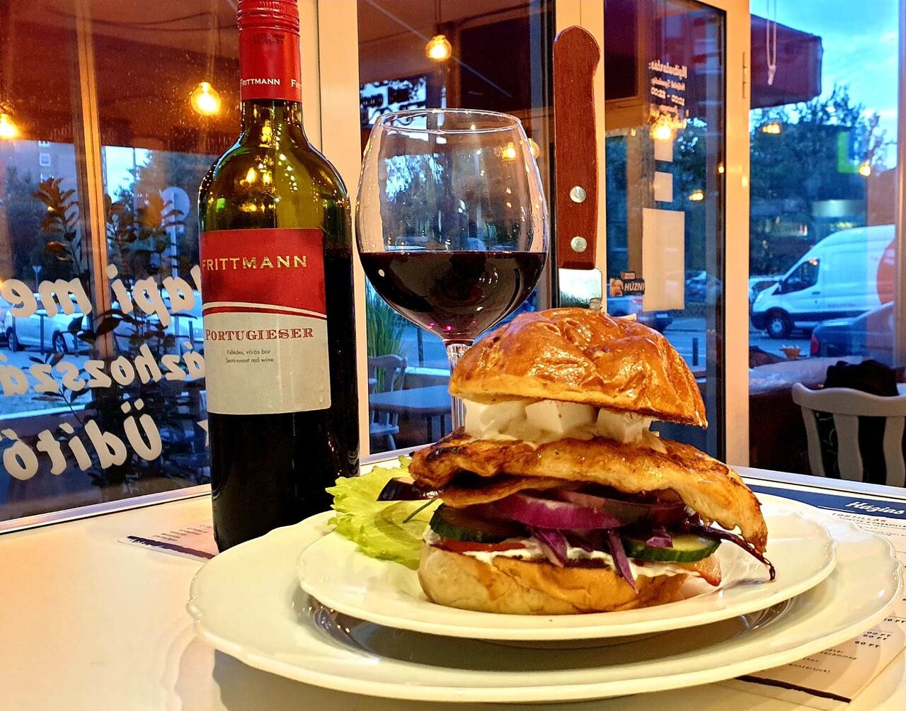 Görög Burger chef ajánlat 