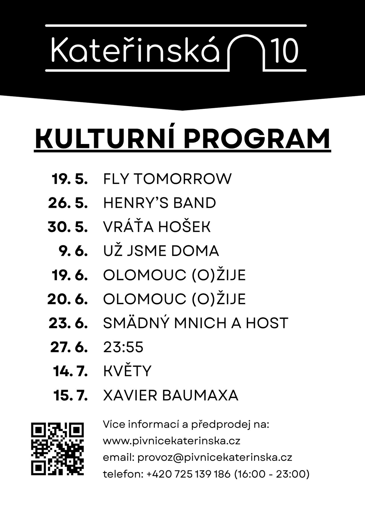 Program Kateřinská 10