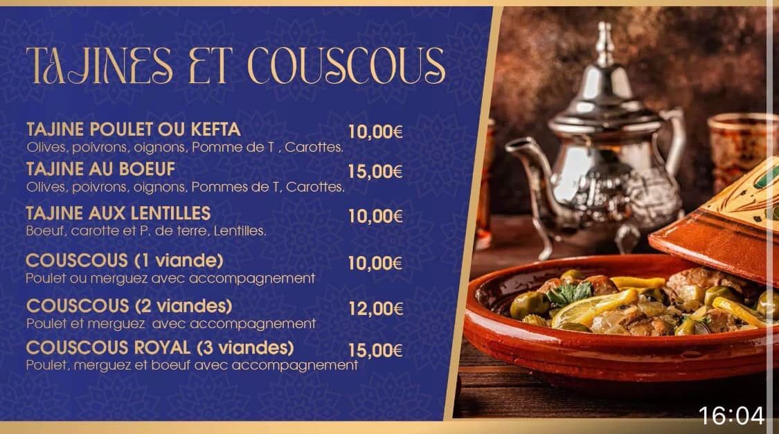 TAJINES ET COUCOUS