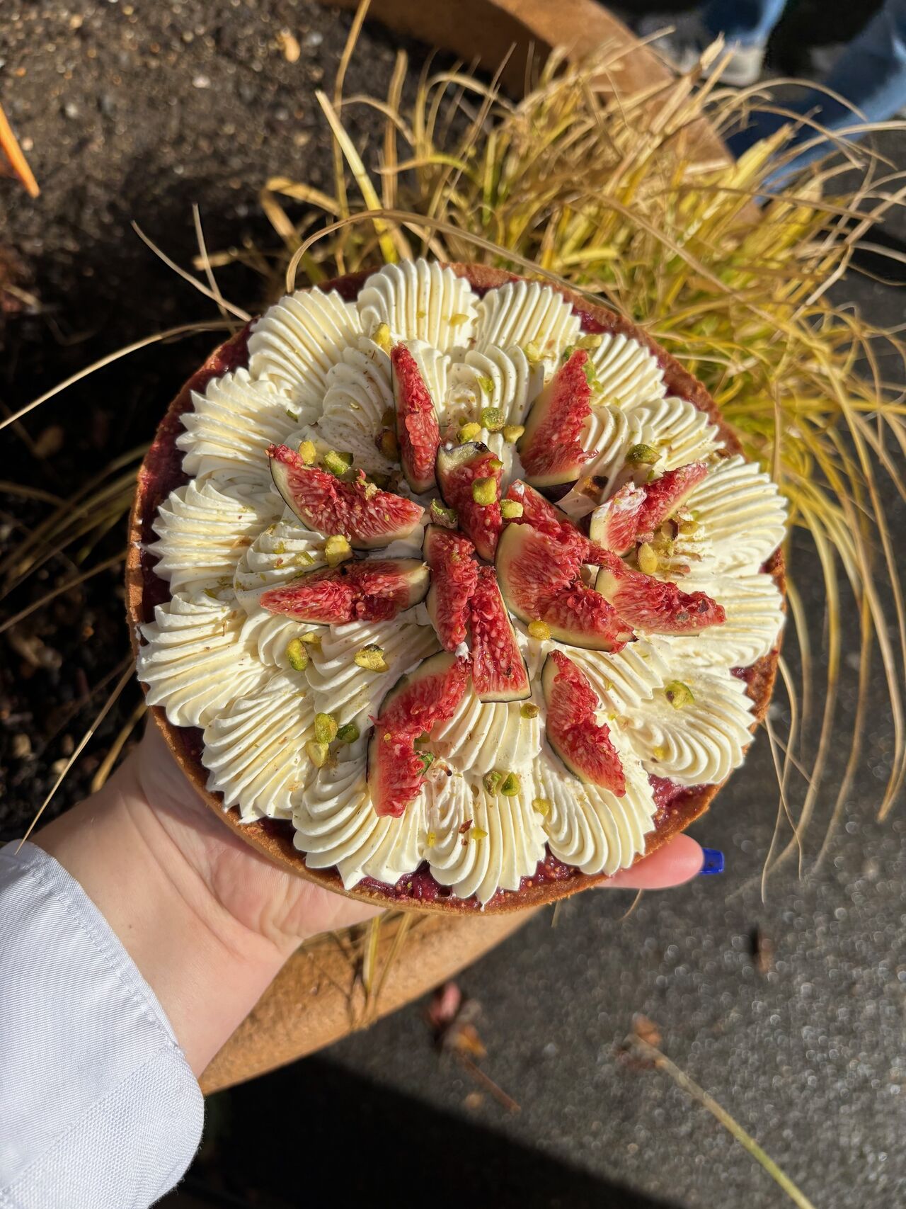 Tarte chantilly figue