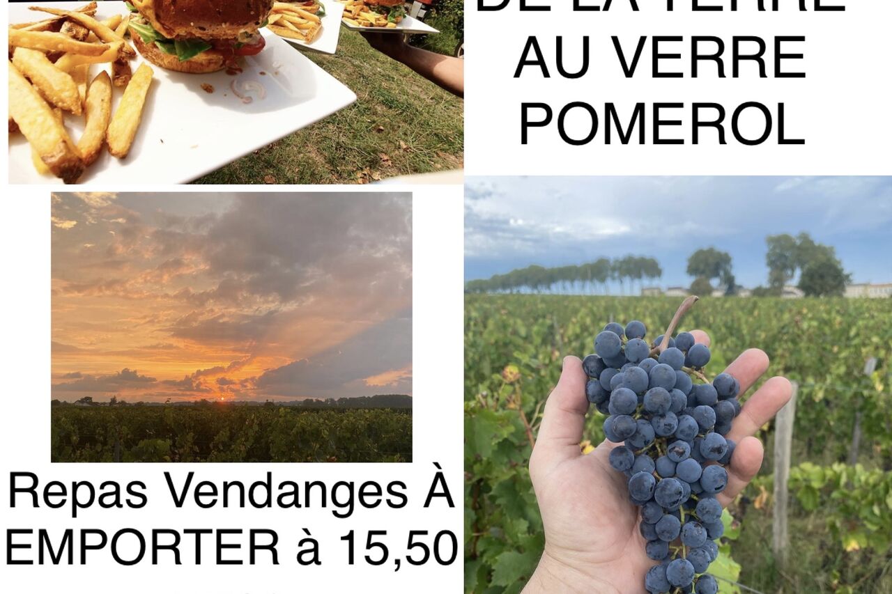 Vendanges 2023: Repas à emporter!!!