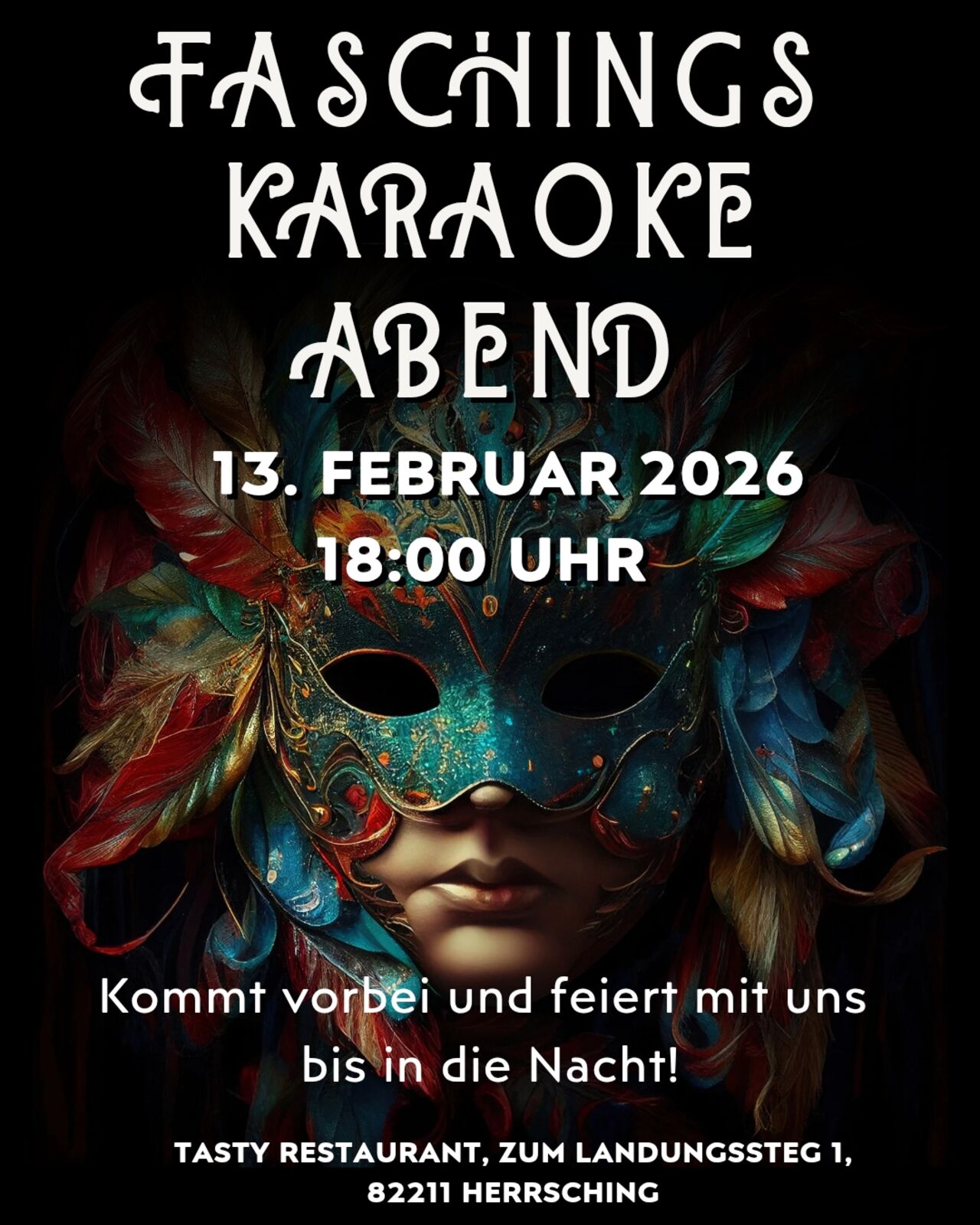 Karaoke Abend im Tasty 13.02.2026